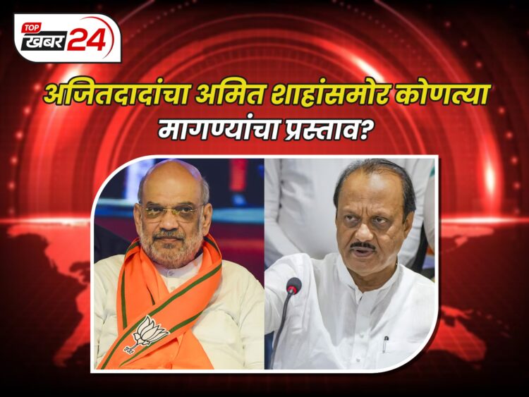 अजितदादांचा अमित शाहांसमोर कोणत्या मागण्यांचा प्रस्ताव?